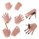 thumbnail image 2 of Modelos De Mano De Garra De Halcón A Escala 1/6 Para Figura Femenina De 12 Pulgadas Uñas Azul Oscuro, 2 of 3