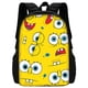 thumbnail image 1 of Cartoon cute S-spongebobS 3 pcs set Child School Backpack with Lunch Bags ,Pencil Bags ,School Bags for Boys Girls Best Gift, 1 of 3