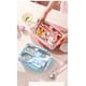 thumbnail image 2 of Set de 2 fiambreras aislantes multifuncionales de acero inoxidable Sanrio con bolsa, 2 of 7