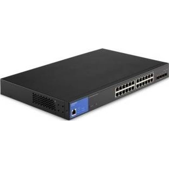 Switch Linksys 24 Puertos PoE 410W 4 SFP LGS328MPC