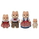 thumbnail image 1 of Toy Calico Critters Ternurines Caramel Dog Family con figuras de casa de muñecas, 1 of 3