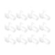 thumbnail image 2 of 12 Piezas De Bloques De Soporte Deslizantes Para Sillas De Ruedas, Bloques Deslizantes De Repuesto Para Sillas De Ruedas, Bloques Largos Blancos, 2 of 5