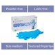 thumbnail image 4 of Guantes de examen McKesson Confiderm 3.8C de nitrilo, tamaño mediano, 100 unidades, 4 of 9
