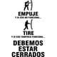 thumbnail image 1 of Frase Deco Empuja Si Eso No Funciona Tira FR-11097, 1 of 3