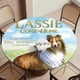 thumbnail image 5 of Lassie theme Fitted Round Tablecloths Elastic Edged Table Covers Waterproof Table Cloth For Kitchen Holiday Party Tables Decor 120cm, 5 of 6