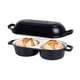 thumbnail image 1 of Olla Holandesa De Hierro Fundido Con Doble Molde Para Pan De 16 5 Cm, 1 of 8