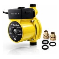 Gutstark - Bomba Presurizadora De Agua Automática 150W Aumenta Presión Hogar Ducha Cocina 30L/Min Silenciosa 220V