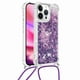 thumbnail image 1 of Funda FOXDOCK para iPhone 16 Pro Max con Cuerda Ajustable, Brillo Líquido, Protección Antigolpes y Lente – Ideal para Regalo, 1 of 6