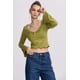 thumbnail image 1 of Polera Mujer Escote V Verde Agua, 1 of 4