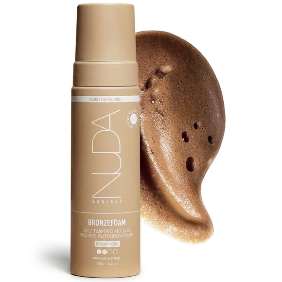 Mousse Autobronceador Nuda BronzeFoam Medio 190 ml