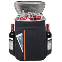 Telotenemos - Bolso Cooler Mochila Hielera Termico Portatil Plegable 20L