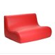 thumbnail image 1 of Sofa Komodo 2 Cuerpos Pu Rojo, 1 of 5