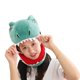 thumbnail image 3 of Sombrero De Cabeza De Dinosaurio Lindo Sombrero De Cosplay Accesorios De Fotos Adorables Halloween Verde, 3 of 5