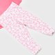 thumbnail image 4 of Conjunto Bebe Niña Poleron Hoodie + Calza Rosado Corona, 4 of 5