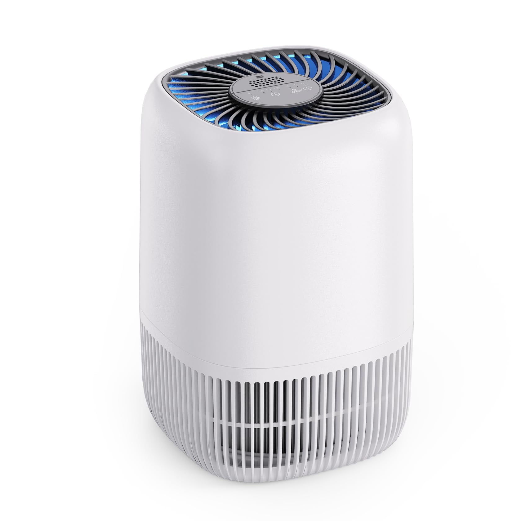 Purificador De Aire Voopnu H13 True Hepa Filter 100 M² 3 Velocidades Blanco