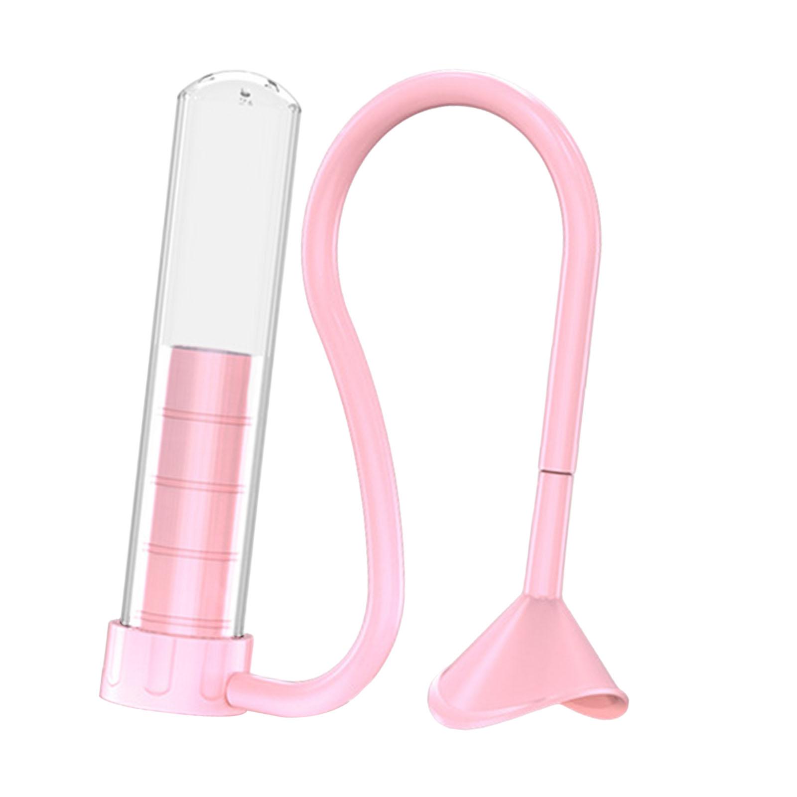 Ioensy - Entrenador Pulmonar Portátil Y Ligero, Ideal Para Viajes, Gimnasio En Casa, Color Rosa.