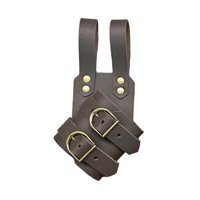 Bothyi - Accesorios De Juego De Rendimiento De Vaina De Espada De Cinturón Medieval Para Cosplay Scabbard Café Oscuro