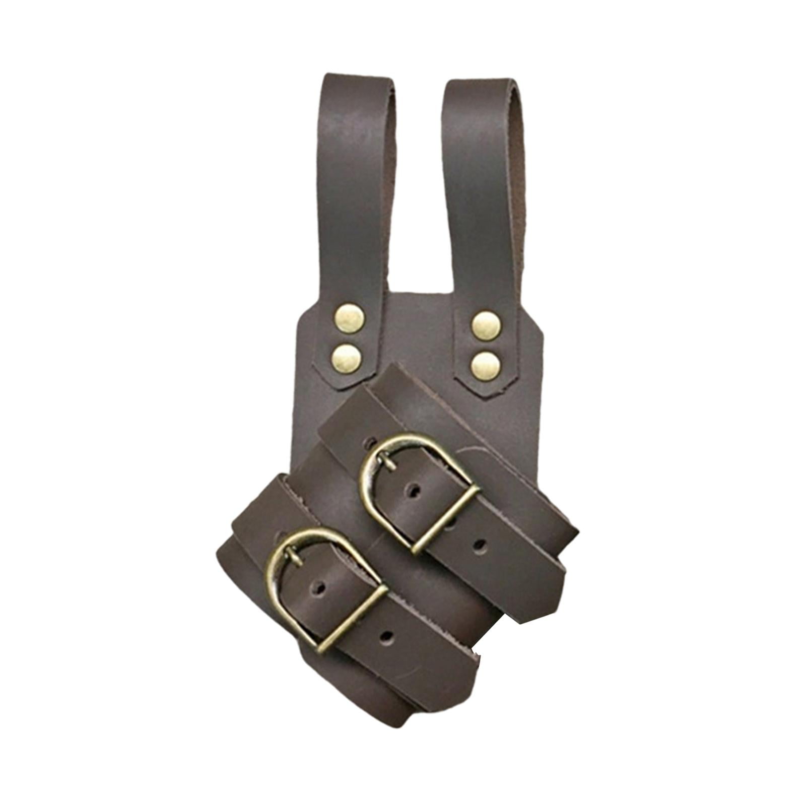 Bothyi - Accesorios De Juego De Rendimiento De Vaina De Espada De Cinturón Medieval Para Cosplay Scabbard Café Oscuro