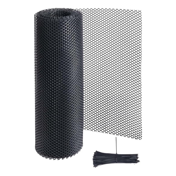 Valla De Alambre De 40 X 300 Cm, Protección De árboles Para Balcón, Escalera, Barandilla, Plantas, Color Negro