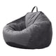thumbnail image 3 of Cubierta de bolsa de frijol de gamuza para animales de peluche 90x11cm Gris oscuro, 3 of 5