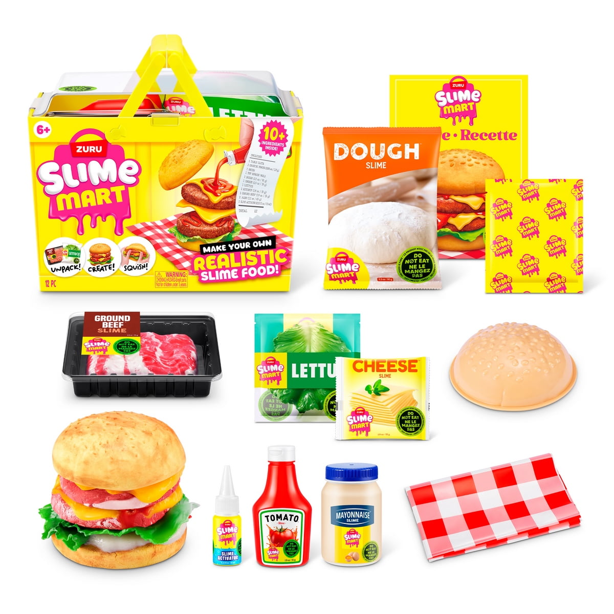 Ansaldo - Canasto De Compra Slime Mart De Zuru - Hamburguesa