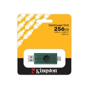Pendrive Kingston Datatraveler Duo Usb 256Gb Usb-A Usb-C