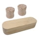 thumbnail image 4 of Peso Del Patrón De Tela, Badajo De Sastre De Madera Dura Para Coser, Planchar, Bordado, 1 Badajo, 2 Pesos, 4 of 5
