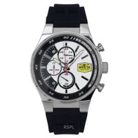 Reloj Invicta Racing Chronograph Silicone Strap White Dial Quartz 47736 Men'S Watch