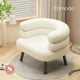 thumbnail image 5 of Sitial Sala De Estar Blanco Sherpa Curvo, 5 of 10