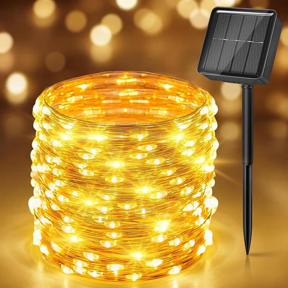Guirnalda Solar Minetom de 33 Pies con 100 LED IP65