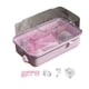 thumbnail image 1 of Ventilación de hámster de hámster Ventilación de hámster Hábitat de múltiples puestos abiertos jaula de animales pequeños para jerbos pequeños conejos rosa, 1 of 5