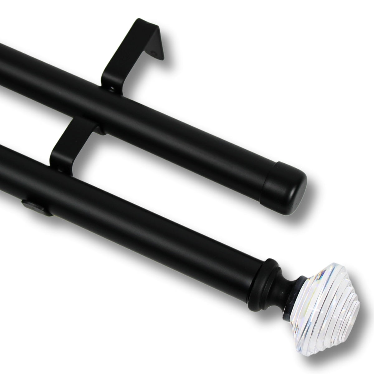 Barras De Cortina 25mm Extensibles Metálicas 120-210 Cm Guiza