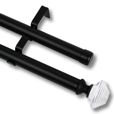 Barras De Cortina 25Mm Extensibles Metálicas 120-210 Cm Guiza