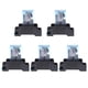 thumbnail image 1 of 5pcs 12V 24V DC 220V CA Bobina Relé De Potencia LY2NJ 8 PIN Con Base De Zócalo AC220V, 1 of 5
