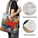 thumbnail image 3 of Fat Albert and the Cosby Kids Bolso de tela con estampado de lienzo para mujer, bolsa de compras reutilizable y estética, con cremallera interior, regalo para mujer,40*40cm., 3 of 6