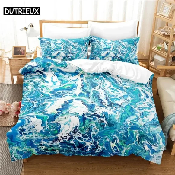 Creative Design Painting Bedding Set Duvet Cover Set Bedding Digital Printing Bed Linen Size Bedding Set Fashion Design Bed Sheets