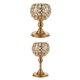 thumbnail image 2 of 2 Uds Candelabros De Cristal Para Decoración De Mesa De Boda 15cm 20cm, 2 of 2