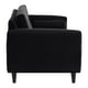 thumbnail image 4 of Sofa Retro 3C Felpa 00 Negro, 4 of 6