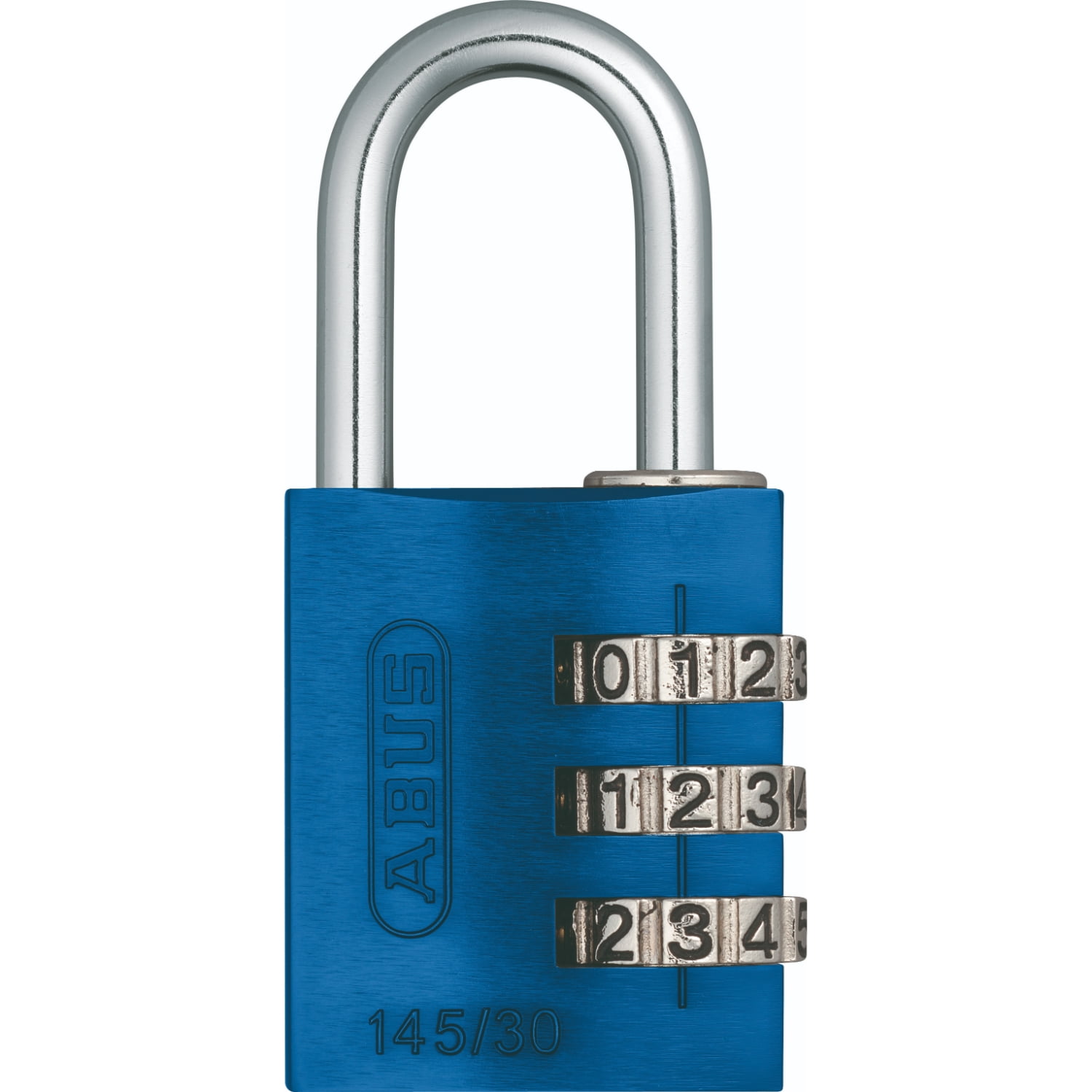 Abus - Candado Aluminio 145/30 Azul Clave