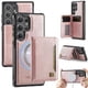 thumbnail image 1 of AutSpace Funda para Samsung Galaxy S24 Ultra 5G, Bloqueo RFID, Cuero PU, Compatible con MagSafe, Billetera Desmontable 2 en 1 con Tarjetero, Soporte, Cubierta Protectora Magnética, Rosa, 1 of 9