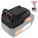 thumbnail image 1 of Adaptador TPDL AR18ML para baterías Ridgid AEG hacia Milwaukee M18, 1 of 6