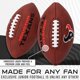 thumbnail image 3 of Fútbol americano Franklin Sports NFL Houston Texans, talla juvenil, 3 of 9