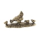 thumbnail image 3 of Estatua De Latón Para Gallina Y Pollito, Figura De Mascota Para Té, Colección De Mesa Auxiliar, Resistente, 3 of 5