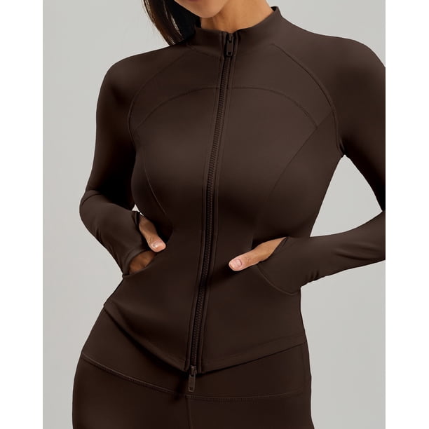 Chaqueta Fitness Mujer Entallada Cierre Pro Calidad - JYT039