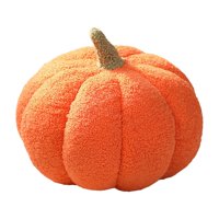 Magideal - Almohadas De Calabaza De Halloween, Bonito Cojín En Forma De 3D, Regalo De Acción De Gracias, Almohada De Peluche Suave Para Sofá, Cama, Decoración De Naranja