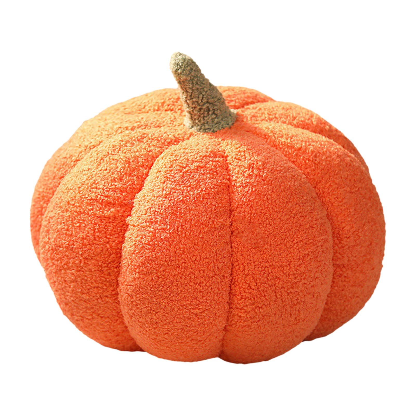 Magideal - Almohadas De Calabaza De Halloween, Bonito Cojín En Forma De 3d, Regalo De Acción De Gracias, Almohada De Peluche Suave Para Sofá, Cama, Decoración De Naranja