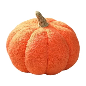 Magideal - Almohadas De Calabaza De Halloween, Bonito Cojín En Forma De 3D, Regalo De Acción De Gracias, Almohada De Peluche Suave Para Sofá, Cama, Decoración De Naranja