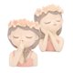 thumbnail image 3 of 2pcs Cabeza Femenina Maceta Linda Retrato Suculentas Macetas Bonsai Macetas, 3 of 4