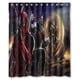 thumbnail image 1 of Cortina de ducha de Deadpool Team Up, juego de cortina de baño con ganchos, tamaño 60 x 72 pulgadas, 1 of 3