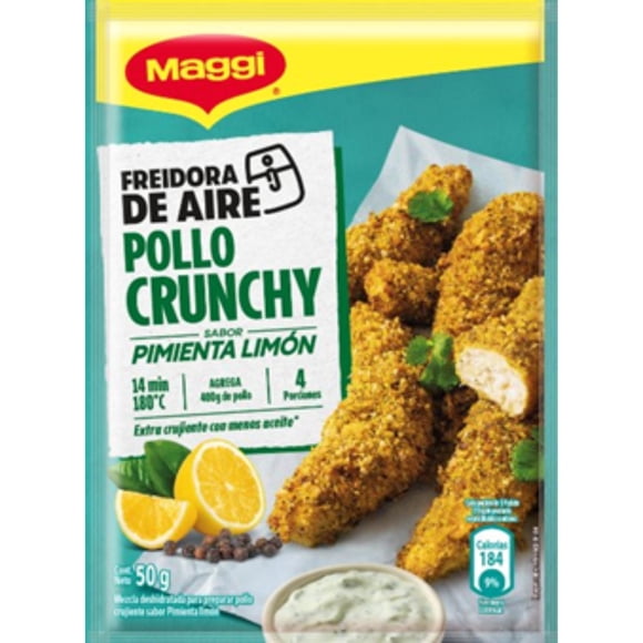 Pollo Crunchy pimienta limon, 50 g